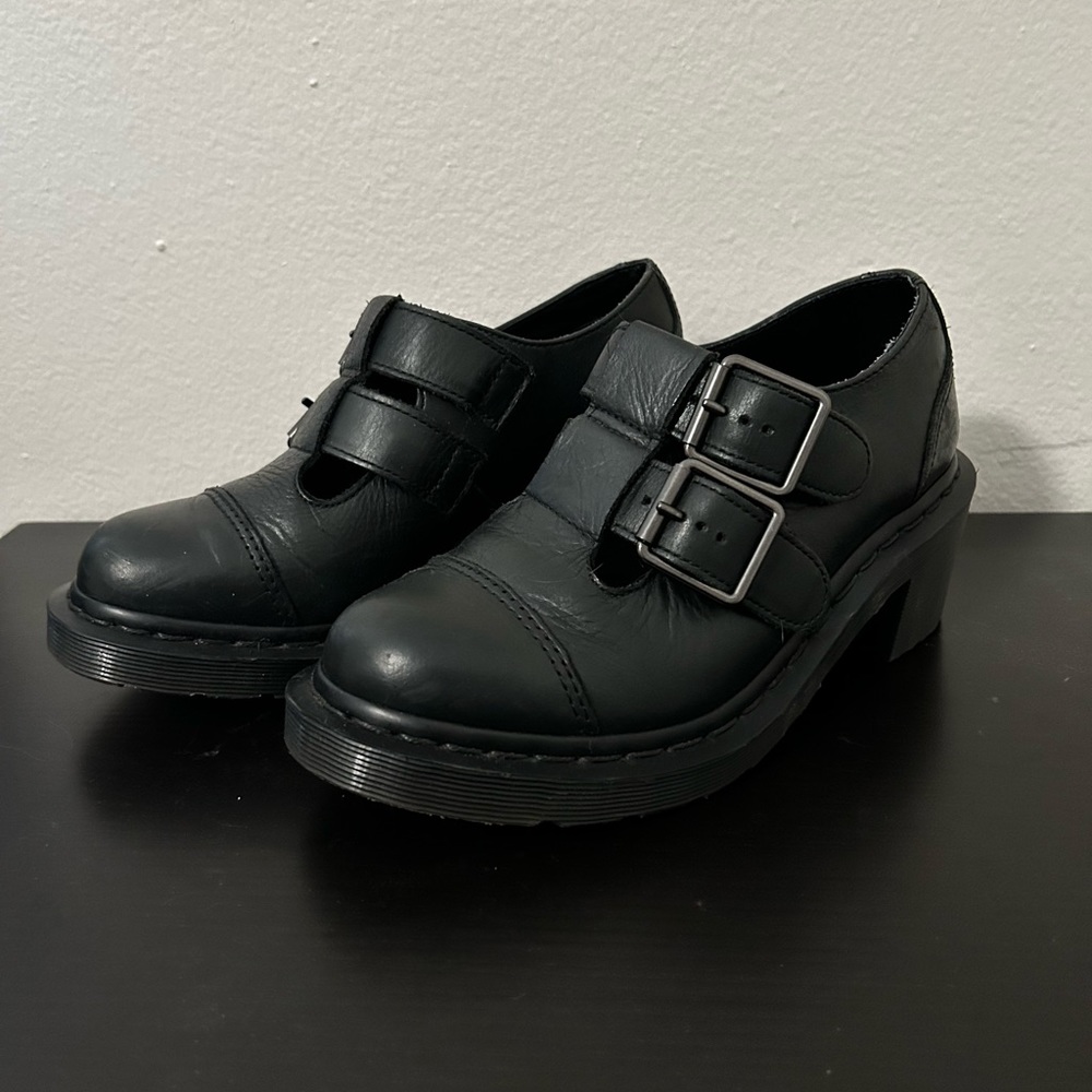 Dr Marten’s Ivy Double Strap TBar Shoe